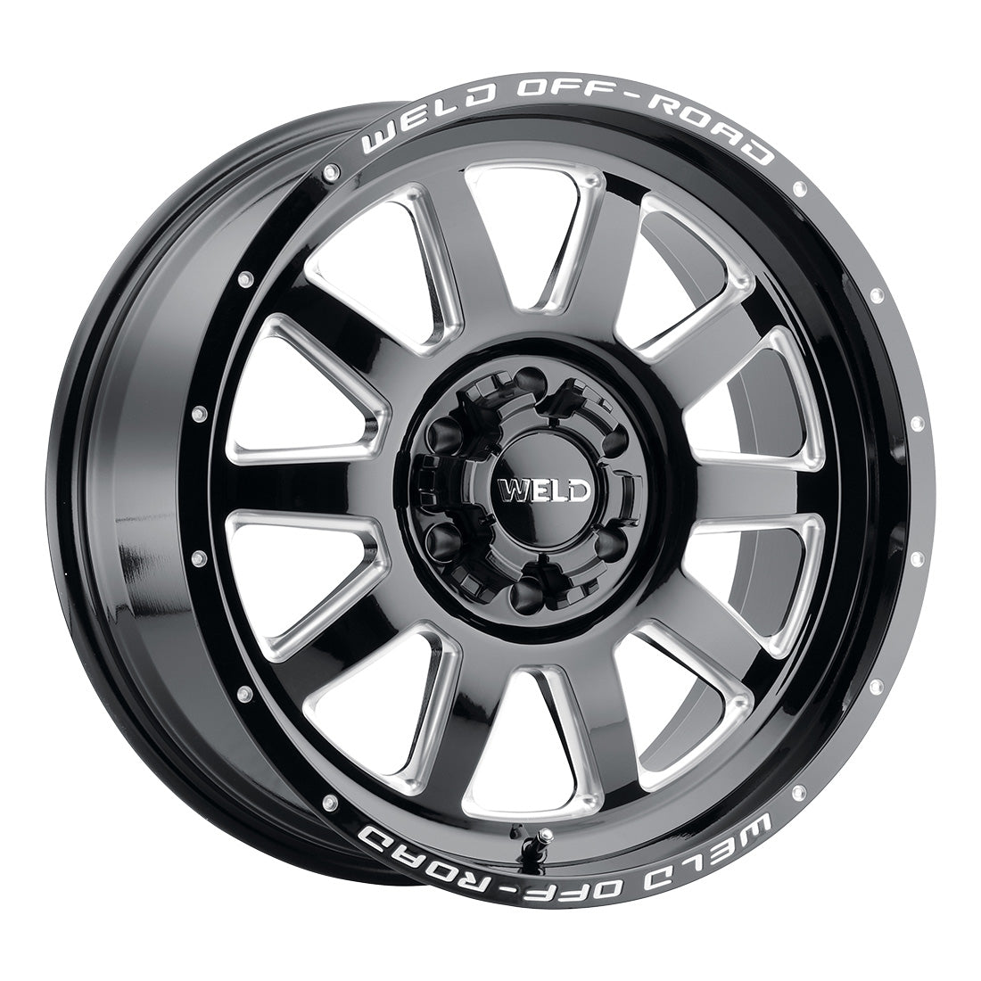 20x9.0 Stealth 6x135 6x139.7 ET00 BS5.00 Gloss BLK MIL 106.1